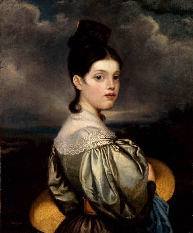 La fille de l'artiste Antoine-Louis Barye