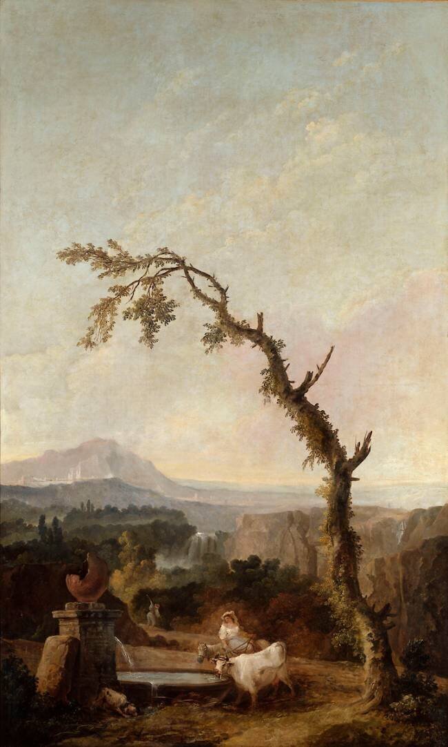La fontaine Hubert Robert