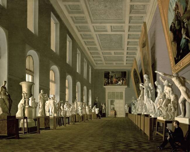 La Galerie des Antiquités de l'Académie des Beaux-Arts Grigory Mikhailov