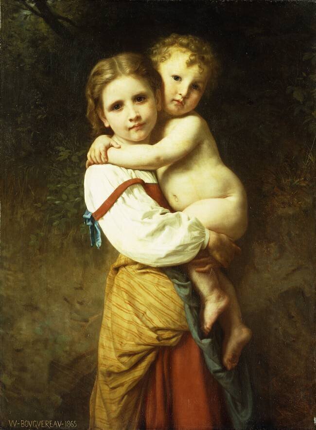 La grande sœur William Bouguereau