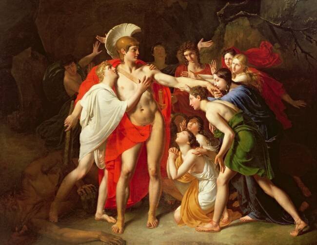 La gratitude de Thèbes Alexandre Louis Patry