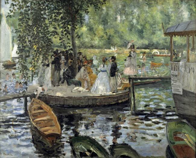 La Grenouillère Auguste Renoir