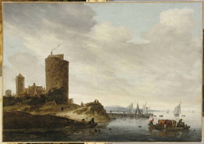 La Grosse Tour Salomon van Ruysdael