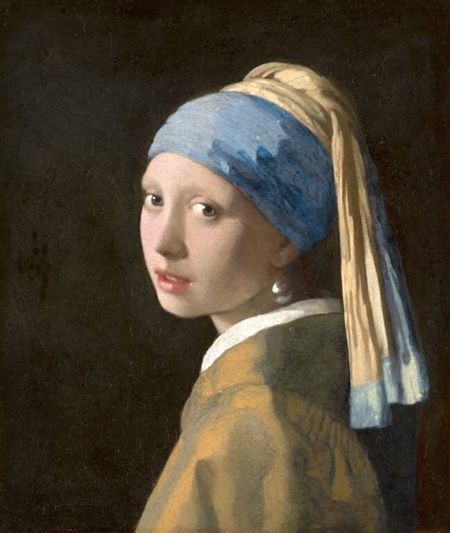 La Jeune fille à la perle Johannes Vermeer