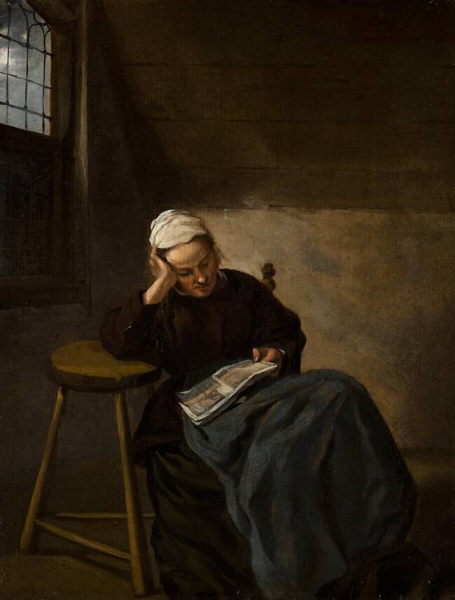 La lecture des filles Nicolaes Hals