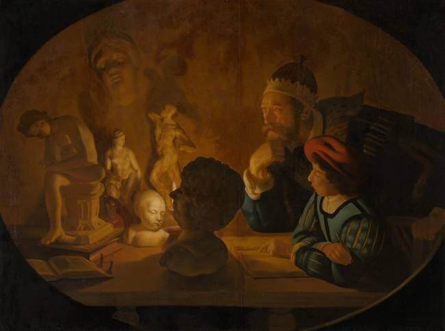 La leçon de dessin Jan ter Borch