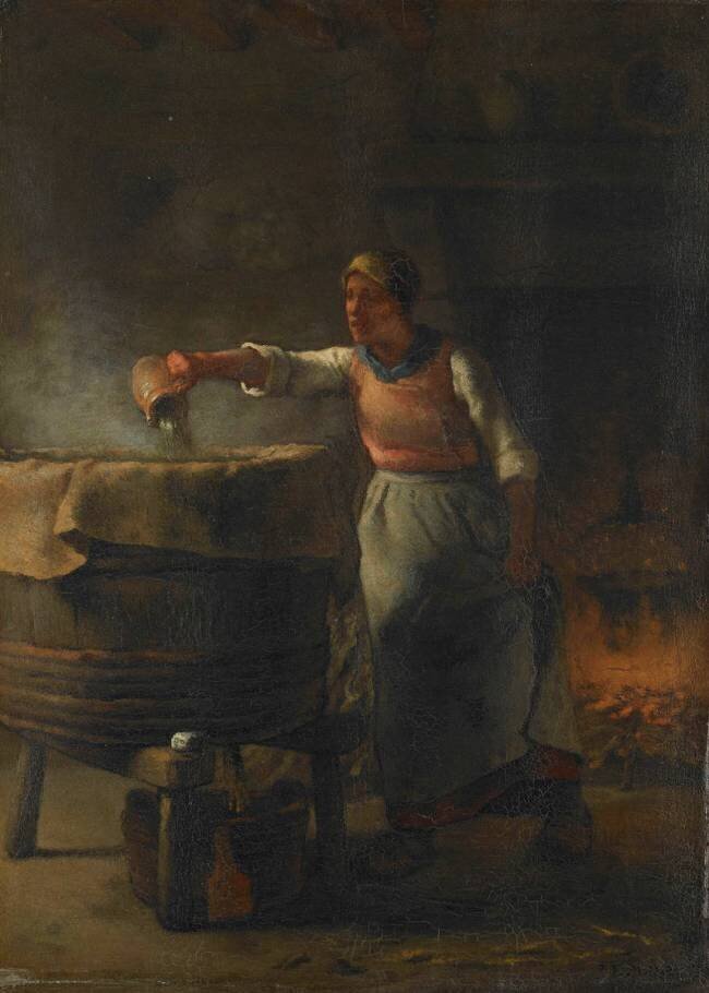 La Lessiveuse Jean-François Millet