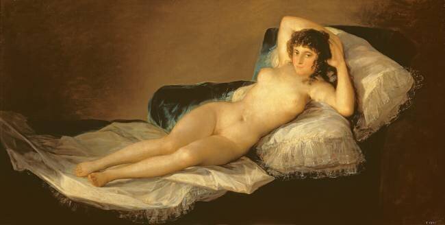 La Maja nue Francisco de Goya