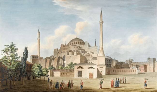 La mosquée de Sainte Sophie, à Istanbul anonyme