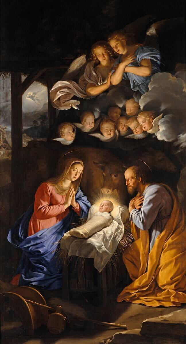 La Nativité Philippe de Champaigne
