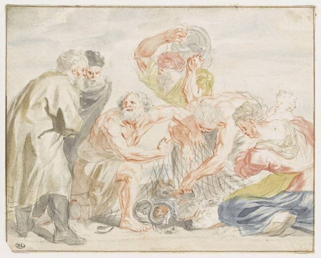 La pêche miraculeuse Pierre Paul Rubens