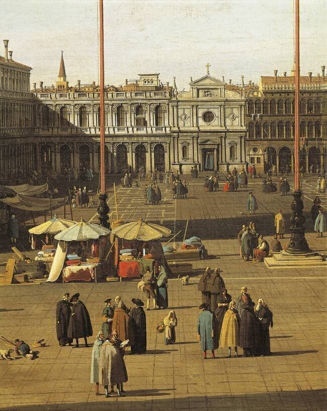 La Place Saint-Marc, Venise Canaletto