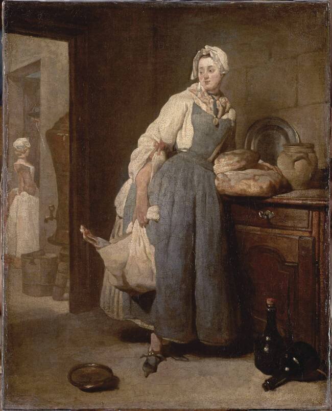 La Pourvoyeuse Jean Siméon Chardin