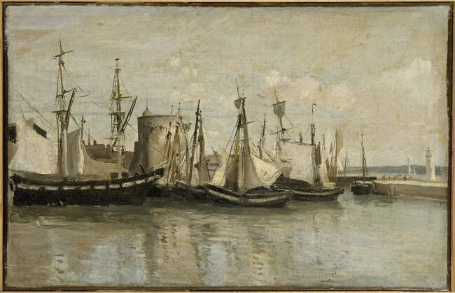 La Rochelle - Entrée du port d'échouage Jean-Baptiste Camille Corot