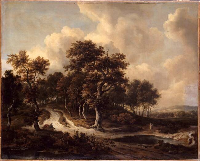 La route Jacob Isaakszoon van Ruisdael