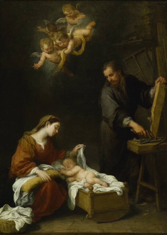 La Sainte Famille Bartolomé Esteban Murillo