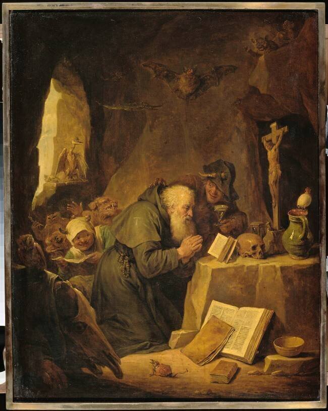 La Tentation de saint Antoine David Teniers le Jeune