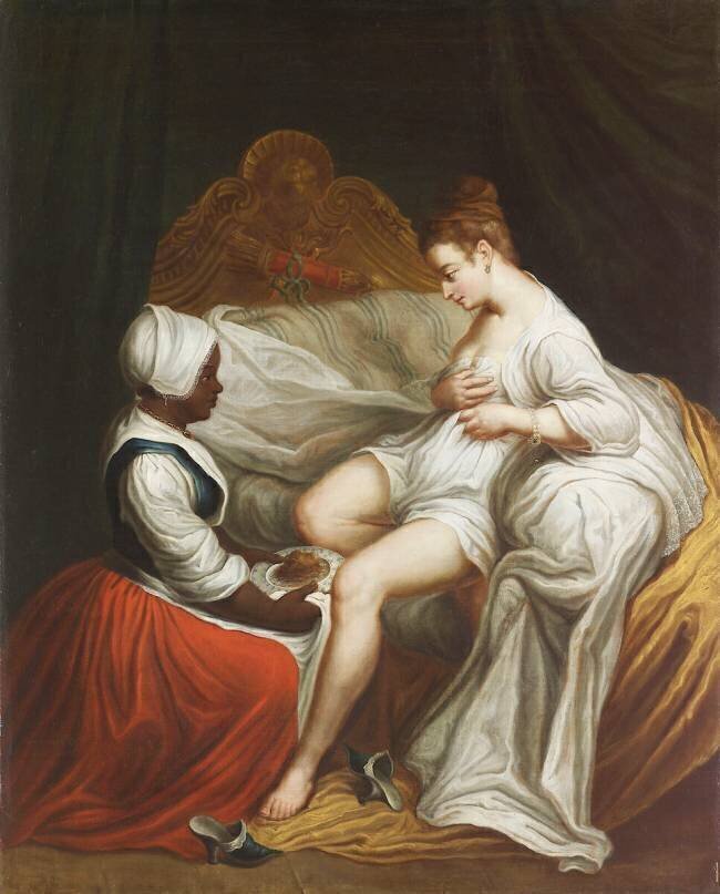 La Toilette intime Jean-Antoine Watteau (d'après)