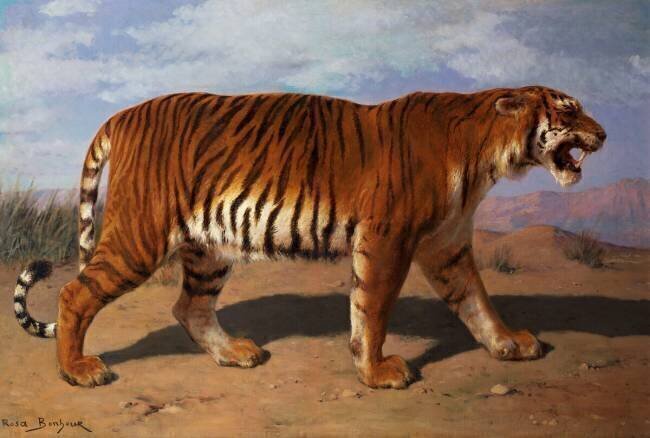 La traque du tigre Rosa Bonheur