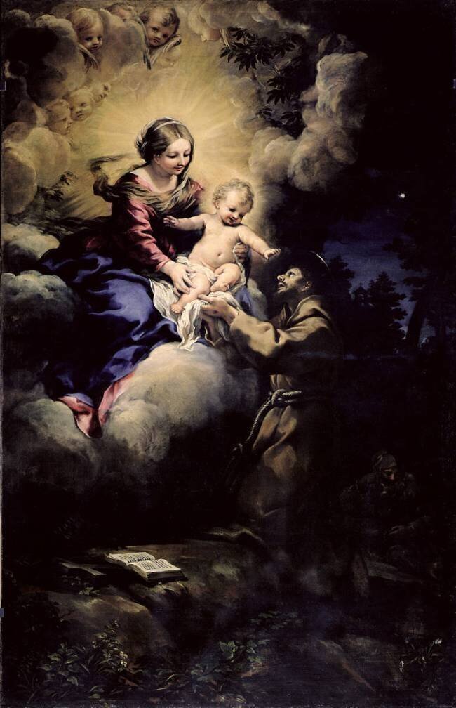 La Visitation de saint François Pierre de Cortone