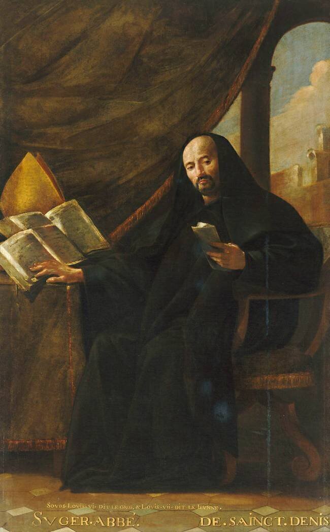 L'Abbé Suger Simon Vouet