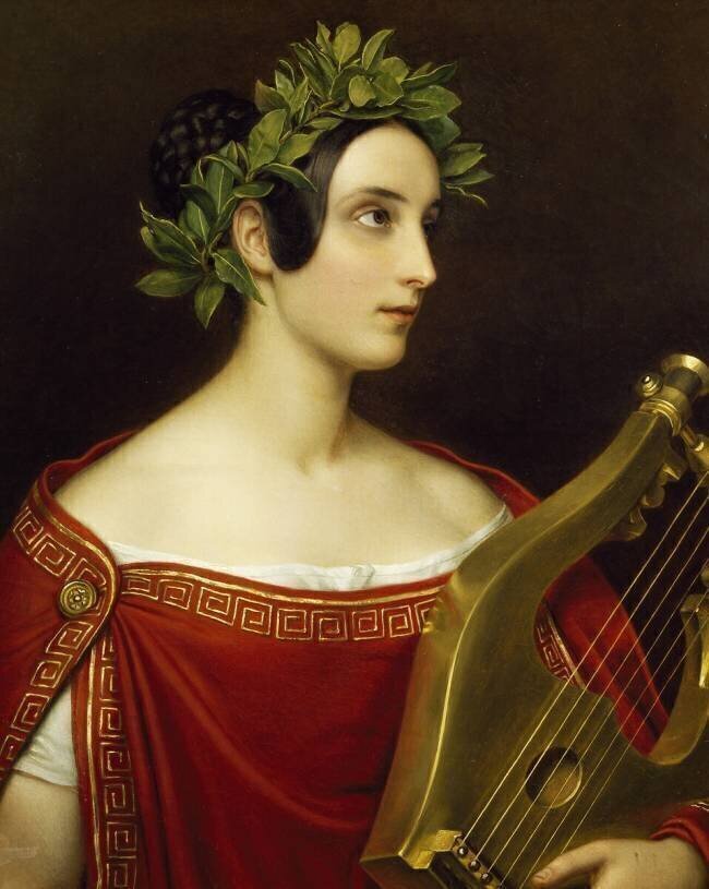 Lady Theresa Spence dans le rôle de Sappho Joseph Karl Stieler