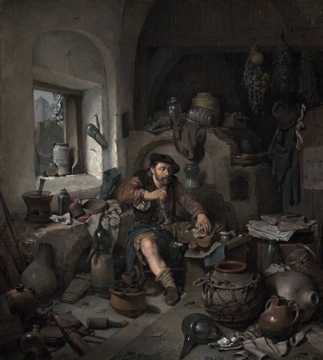 L'Alchimiste Cornelis Pietersz Bega