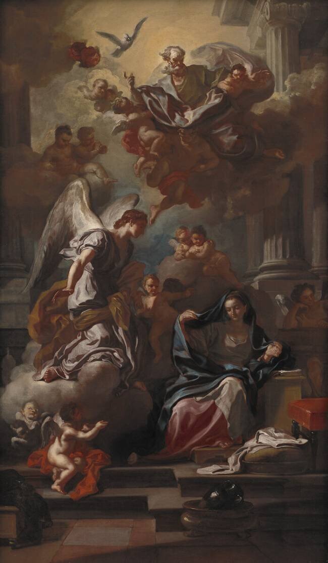 L'Annonciation Francesco Solimena