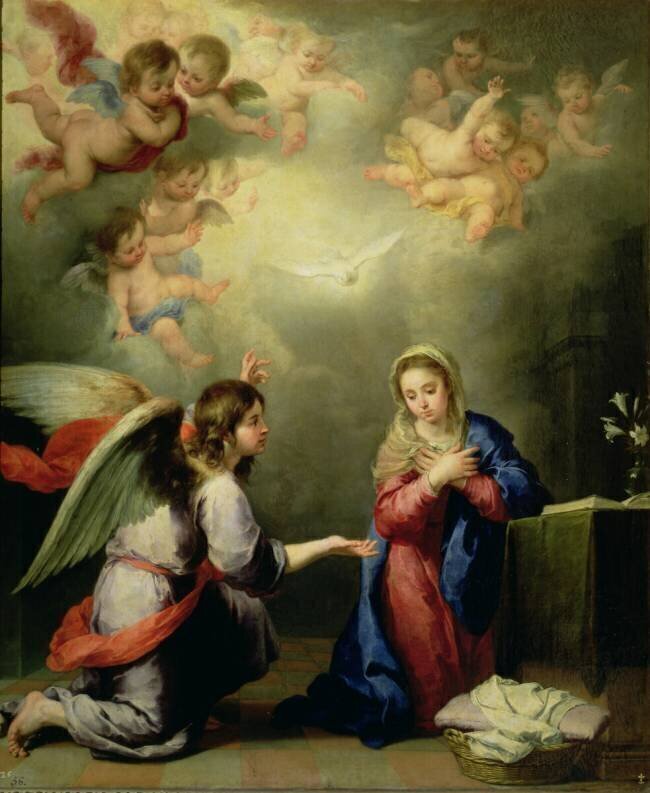 L'Annonciation Bartolomé Esteban Murillo