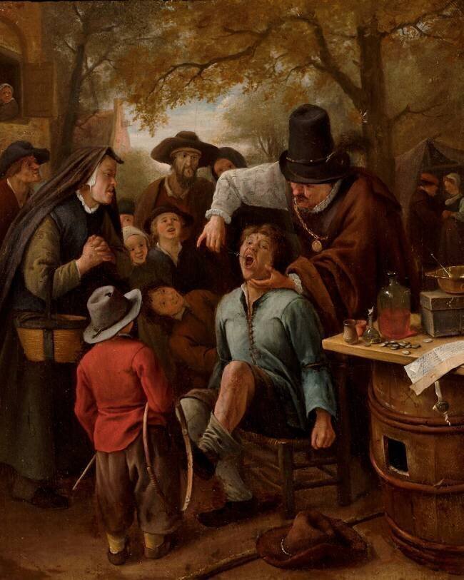 L'arracheur de dents Jan Steen