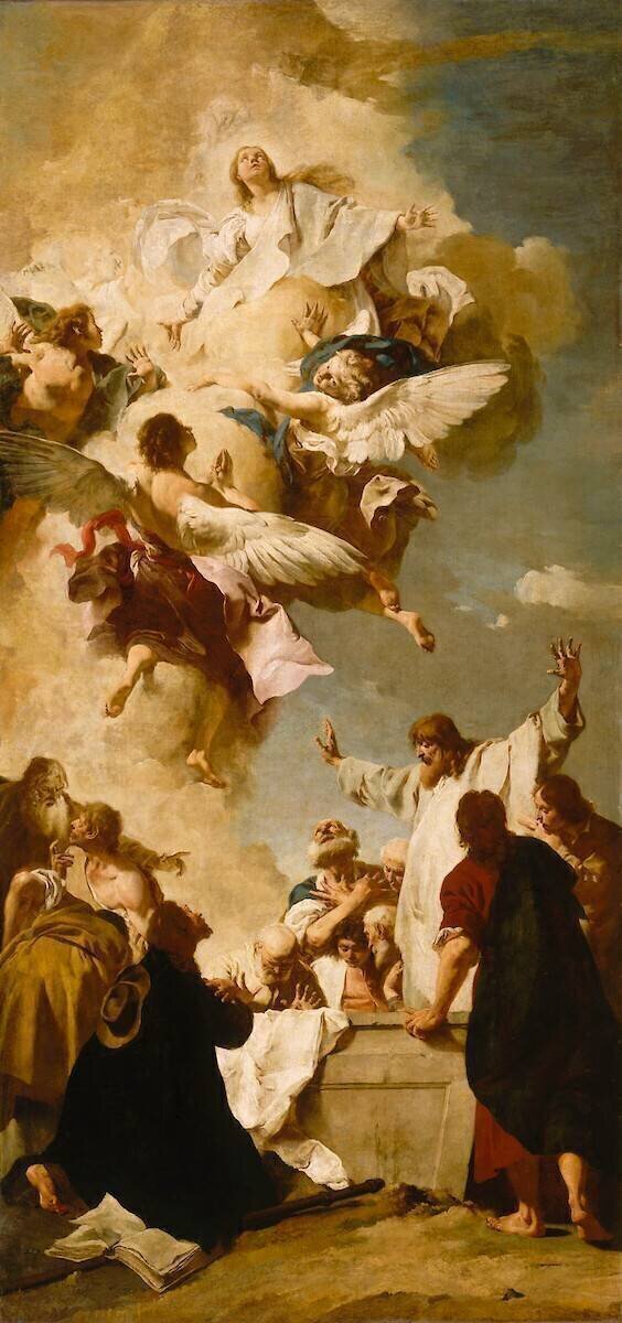 L'Assomption de la Vierge Giovanni Battista Piazzetta