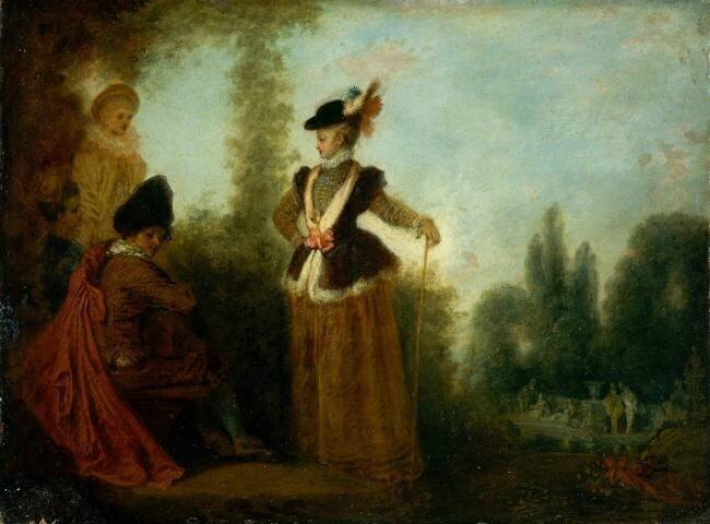 L'Aventurière Antoine Watteau