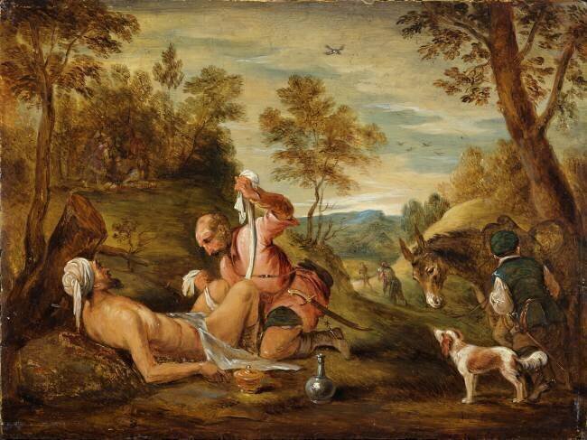 Le bon samaritain David Teniers le Jeune