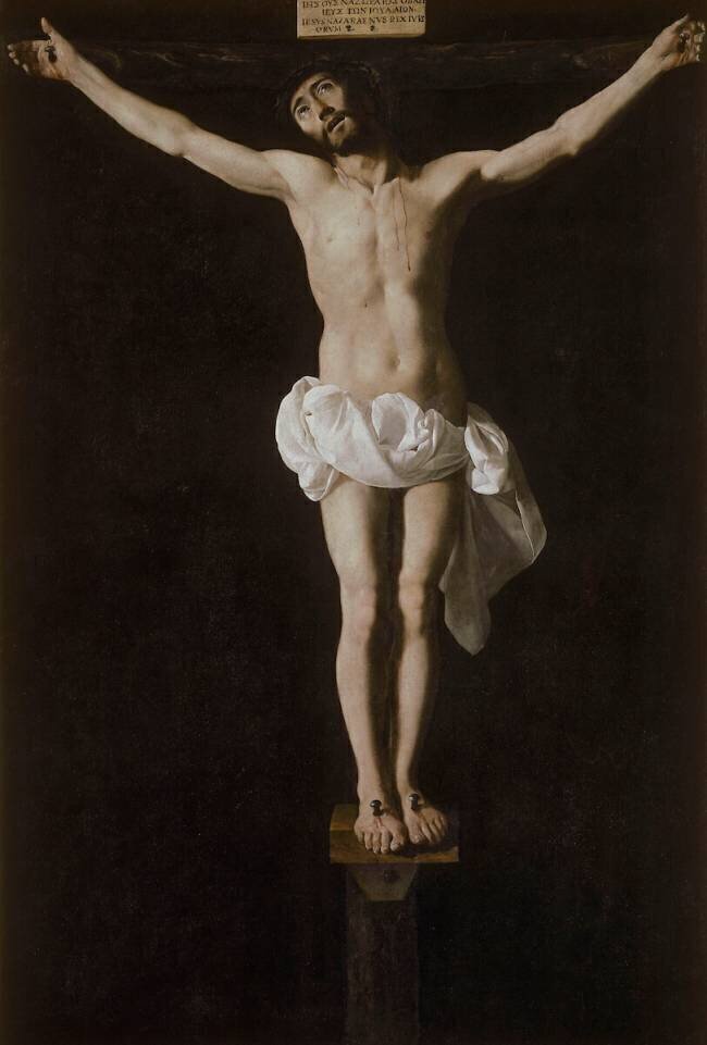 Le Christ crucifié Francisco de Zurbaran