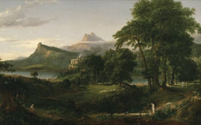 Le cours de l'Empire : l'état pastoral Thomas Cole