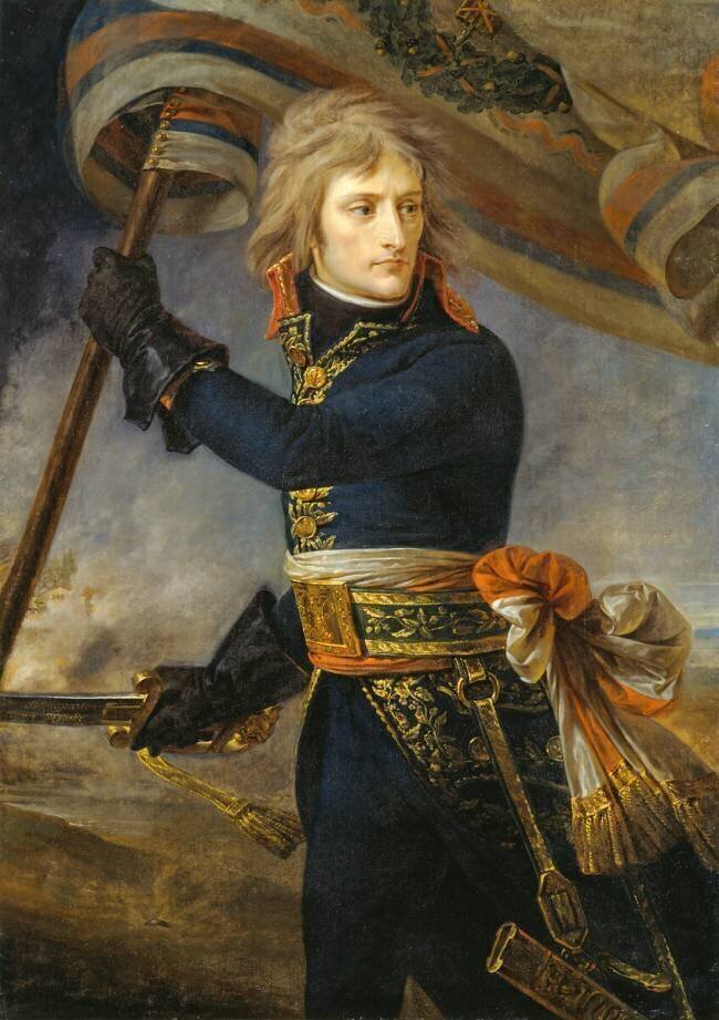 Le Général Bonaparte au pont d'Arcole, le 17 novembre 1796 Antoine-Jean Gros