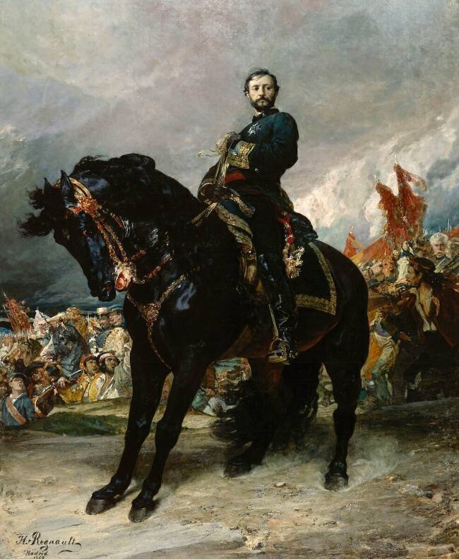 Le Général Prim (1814-1870) Henri Regnault