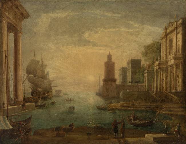 Le Grand Canal Claude Gellée