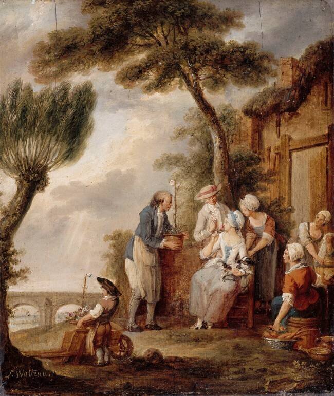 Le Jardinier Louis-Joseph Watteau de Lille