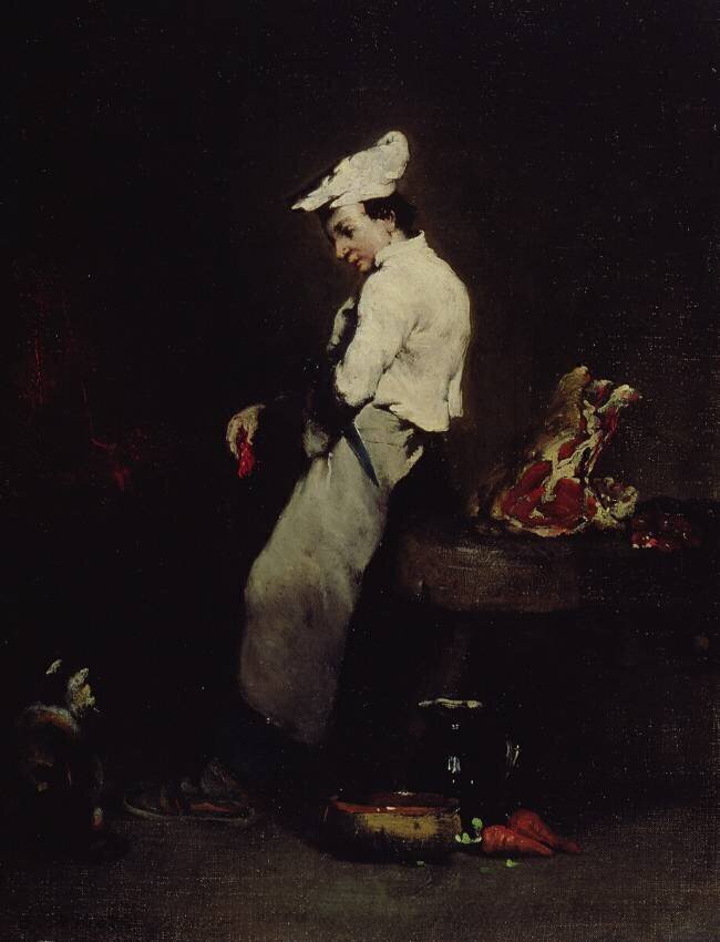 Le jeune cuisinier Théodule Ribot