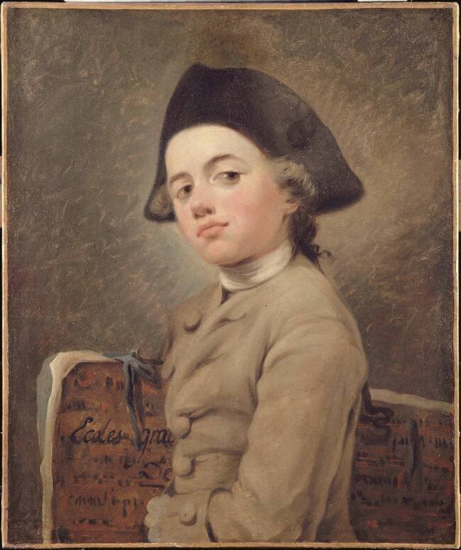 Le jeune dessinateur Nicolas-Bernard Lépicié