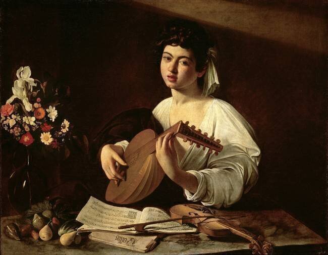 Le Joueur de Luth Le Caravage