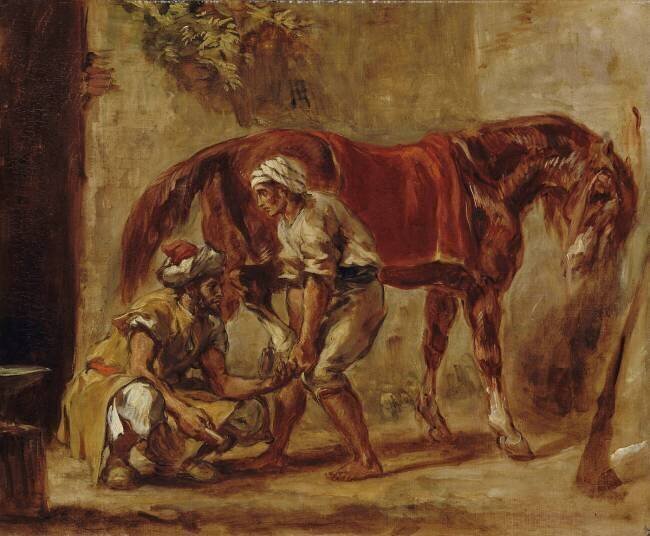 Le Maréchal-Ferrant Eugène Delacroix
