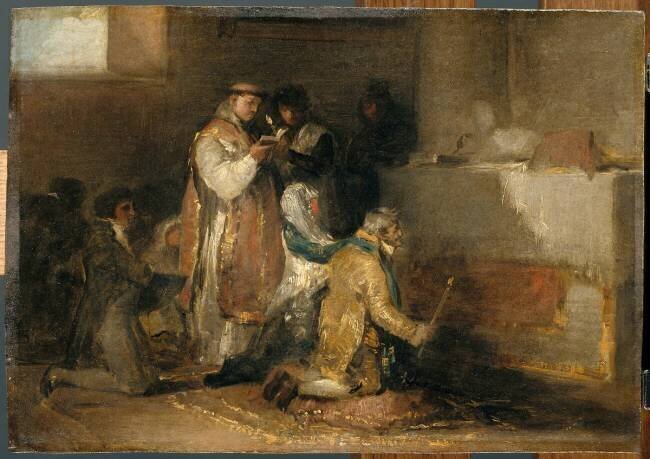 Le Mariage inégal Francisco de Goya