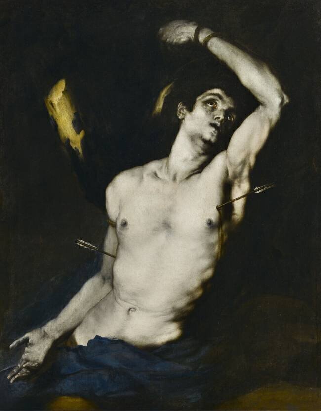 Le martyre de saint Sébastien Luca Giordano