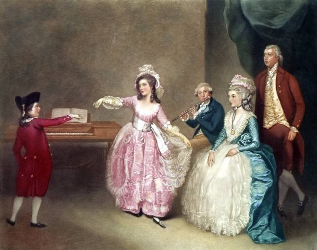 Le menuet Johan Zoffany