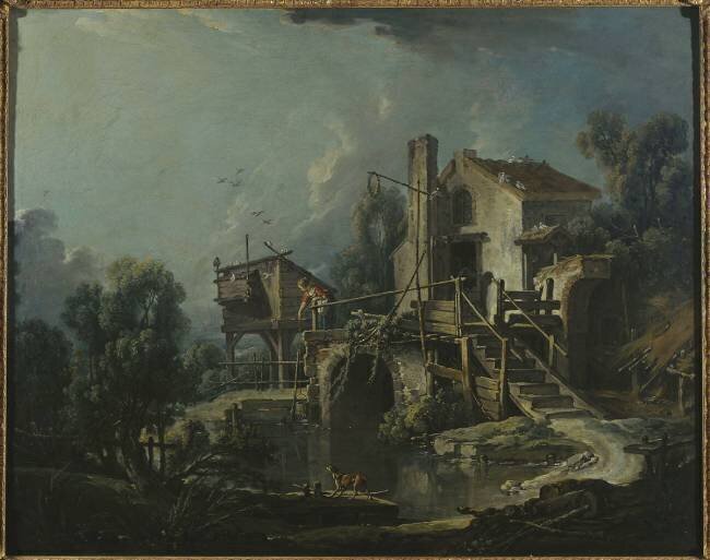 Le Moulin de Charenton François Boucher