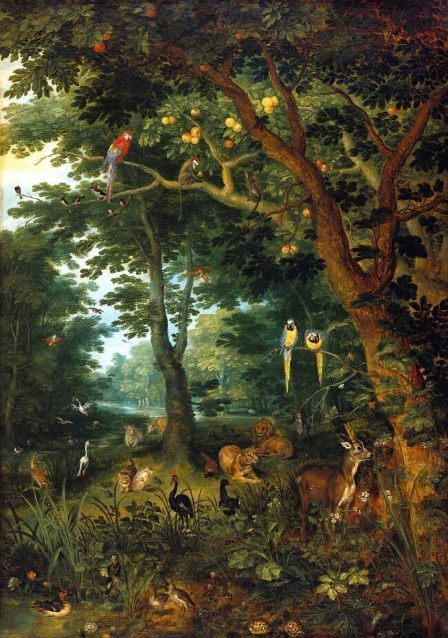 Le Paradis Jan Brueghel le Jeune