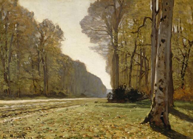 Le Pavé de Chailly (forêt de Fontainebleau) Claude Monet