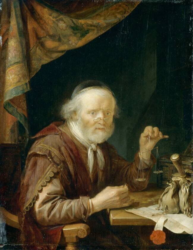 Le Peseur d'or Gérard Dou